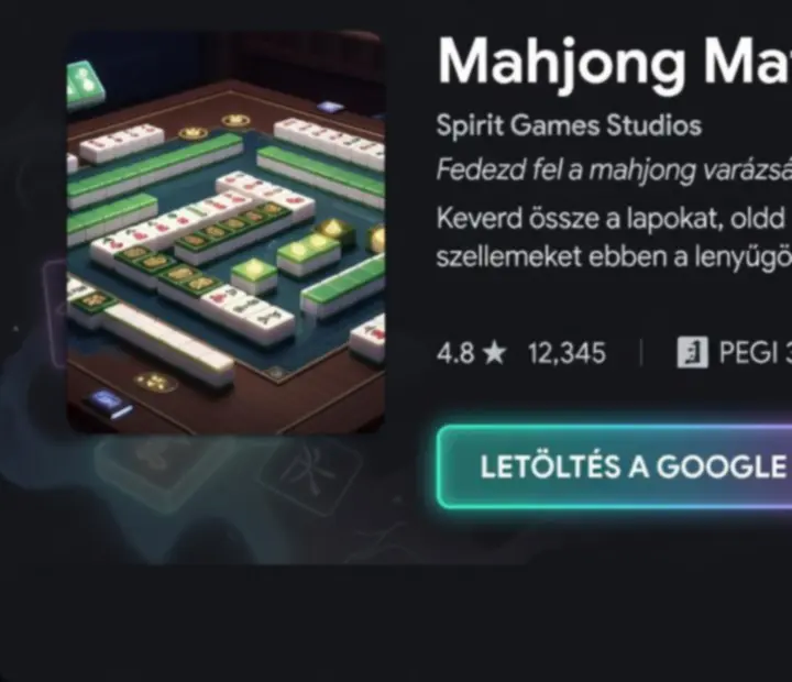 Mahjong Match Spirit játék letöltése a Google Play Áruházból egy magyar androidos készüléken